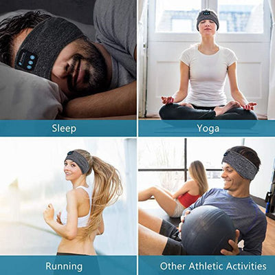 Wireless Sleeping Headphones Sports Headband For Sleep Workouts Jogging