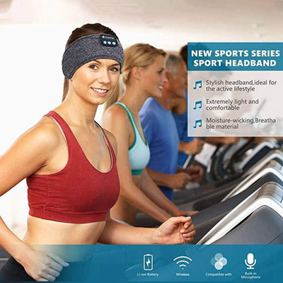 Wireless Sleeping Headphones Sports Headband For Sleep Workouts Jogging