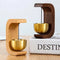 Wireless Wooden Doorbell With Brass Chimes Minimalist Magnetic Design