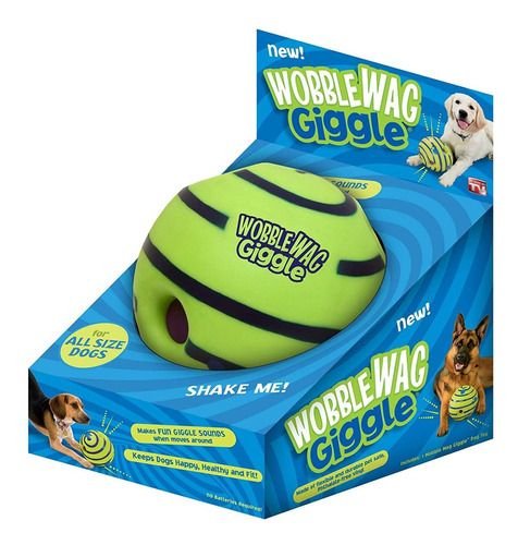 Wobble Wag Interactive Dog Toy With Giggle Glow Sounds