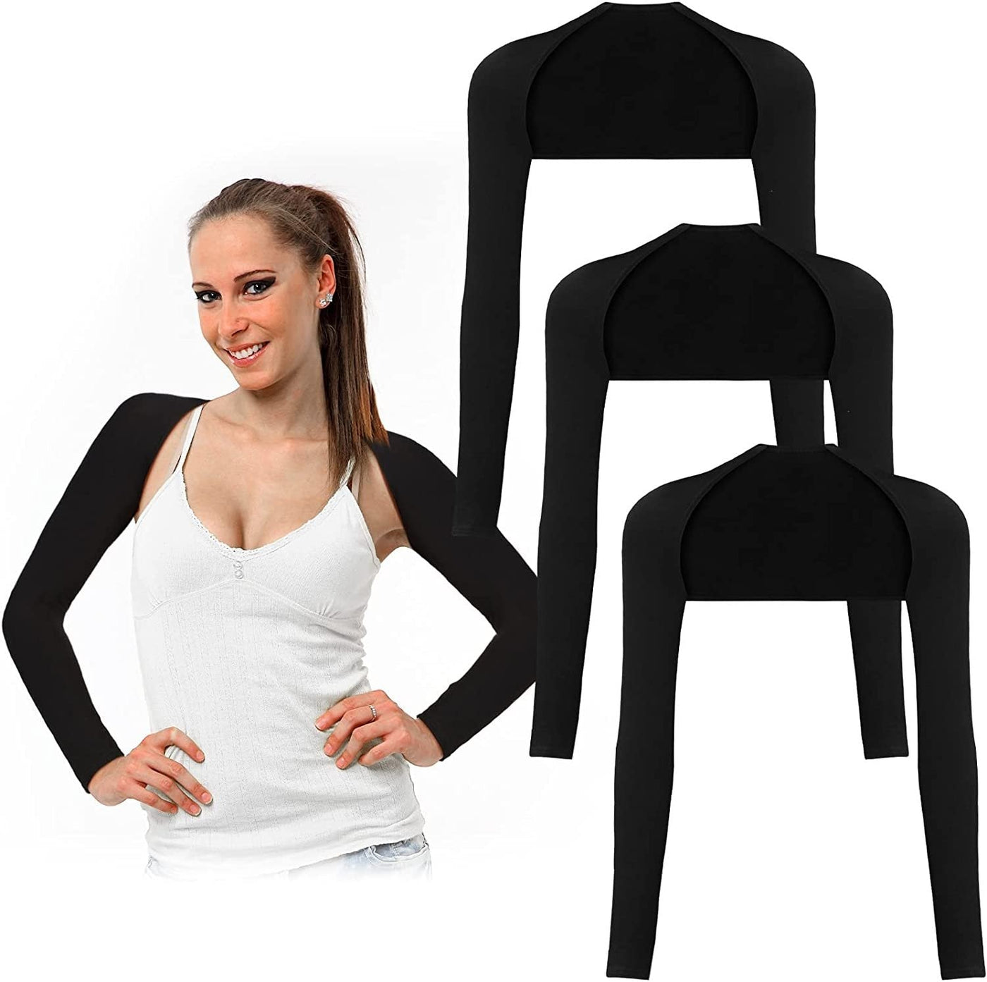 Women Arm Shaping Sleeves With Posture Support For Slim Arms