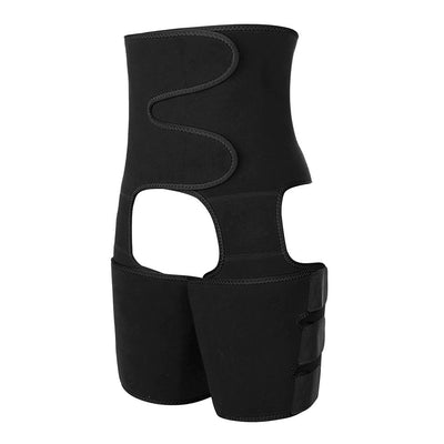 Women Sweat Slim Butt And Thigh Body Shaper Double Strap Sculpting Belt
