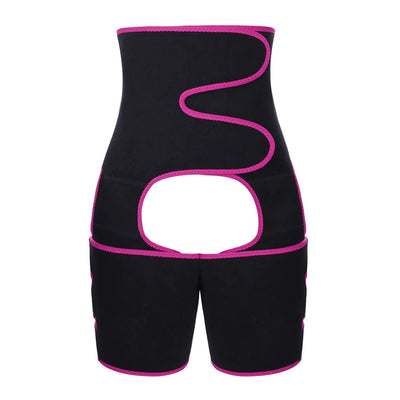 Women Sweat Slim Butt And Thigh Body Shaper Double Strap Sculpting Belt