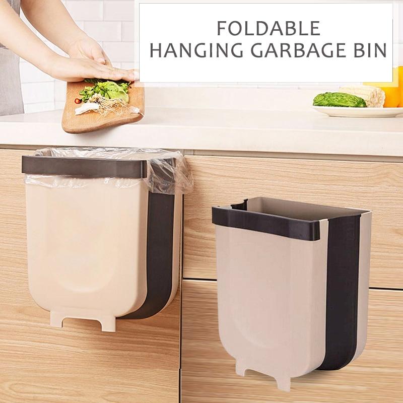 WonderKitchen Collapsible Hanging Waste Bin For Kitchen And Outdoors