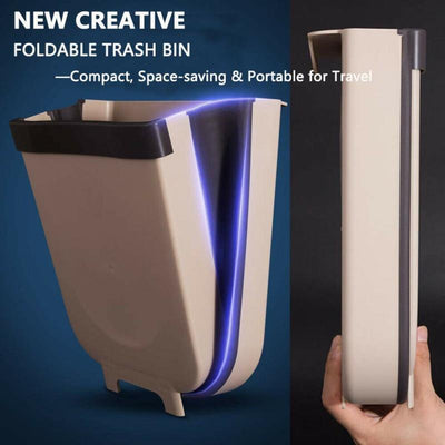 WonderKitchen Collapsible Hanging Waste Bin For Kitchen And Outdoors