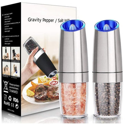 Electric Salt And Pepper Grinder With Automatic Gravity Sensor