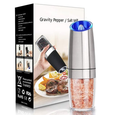 Electric Salt And Pepper Grinder With Automatic Gravity Sensor