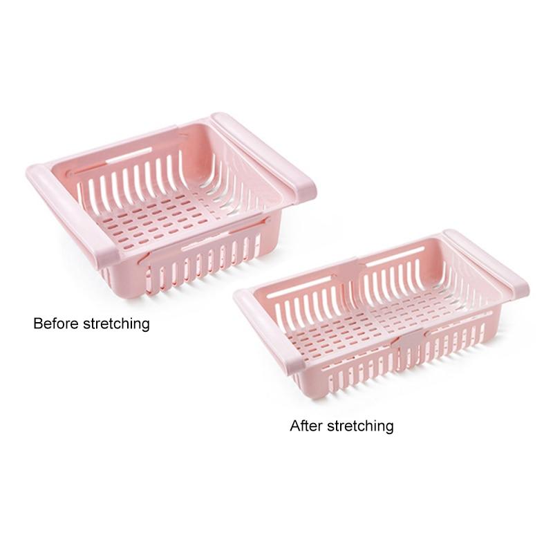 WonderKitchen Pull Out Refrigerator Organizer For Easy Food Storage