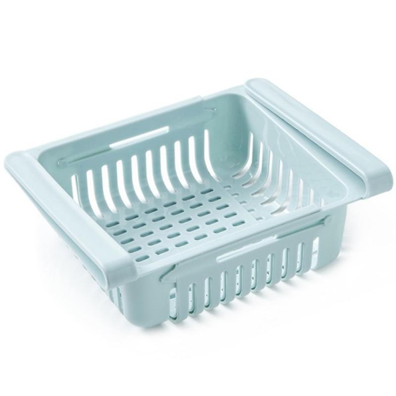 WonderKitchen Pull Out Refrigerator Organizer For Easy Food Storage
