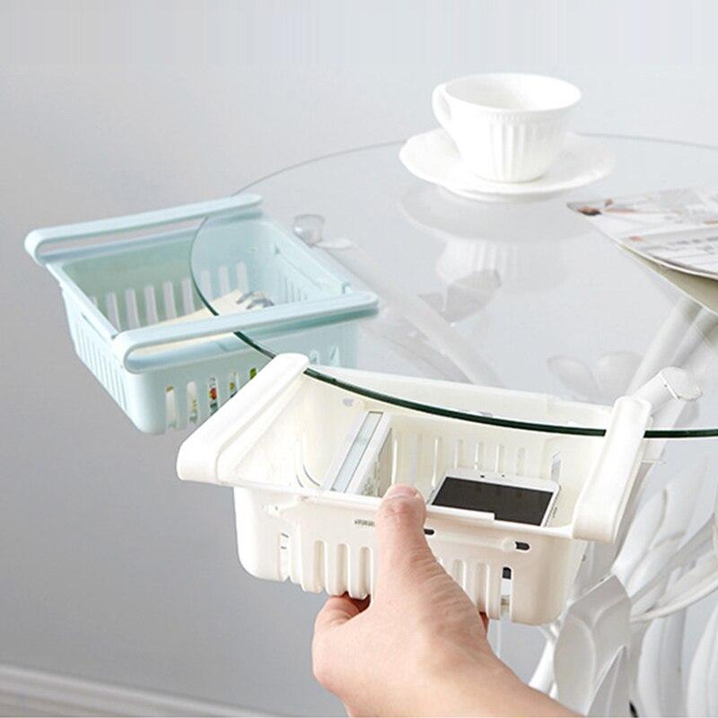 WonderKitchen Pull Out Refrigerator Organizer For Easy Food Storage