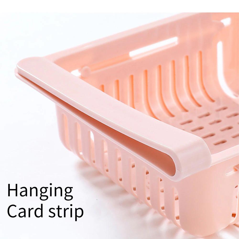 WonderKitchen Pull Out Refrigerator Organizer For Easy Food Storage