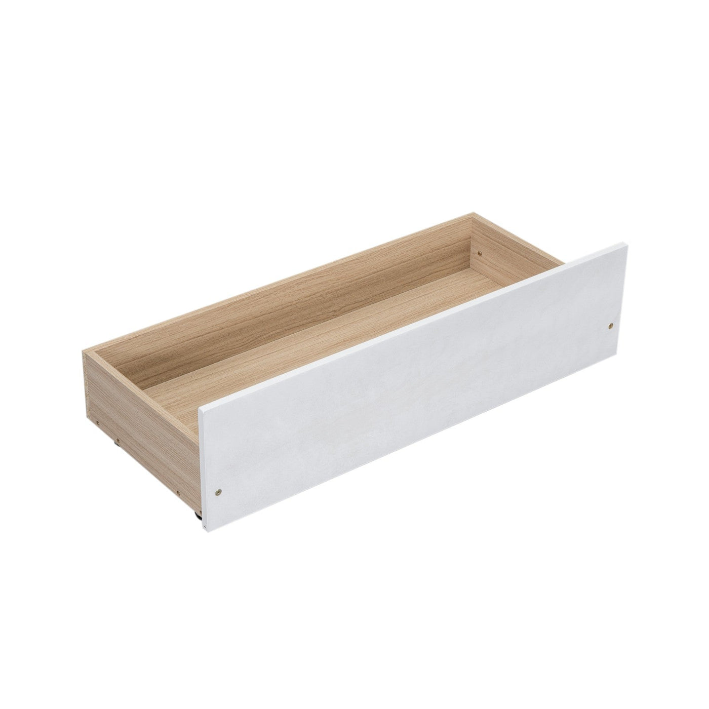 Wood Twin Over Full Bunk Bed With Storage Drawers
