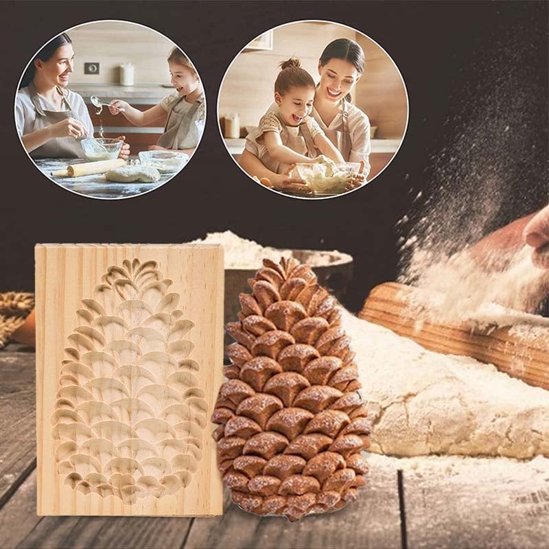 Wooden Cookie Mold For Baking And Decorative Cookie Making