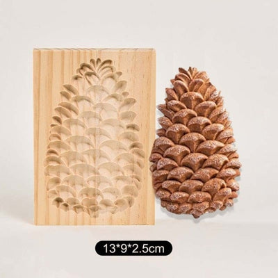 Wooden Cookie Mold For Baking And Decorative Cookie Making