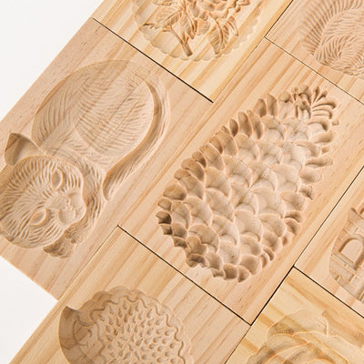 Wooden Cookie Mold For Baking And Decorative Cookie Making