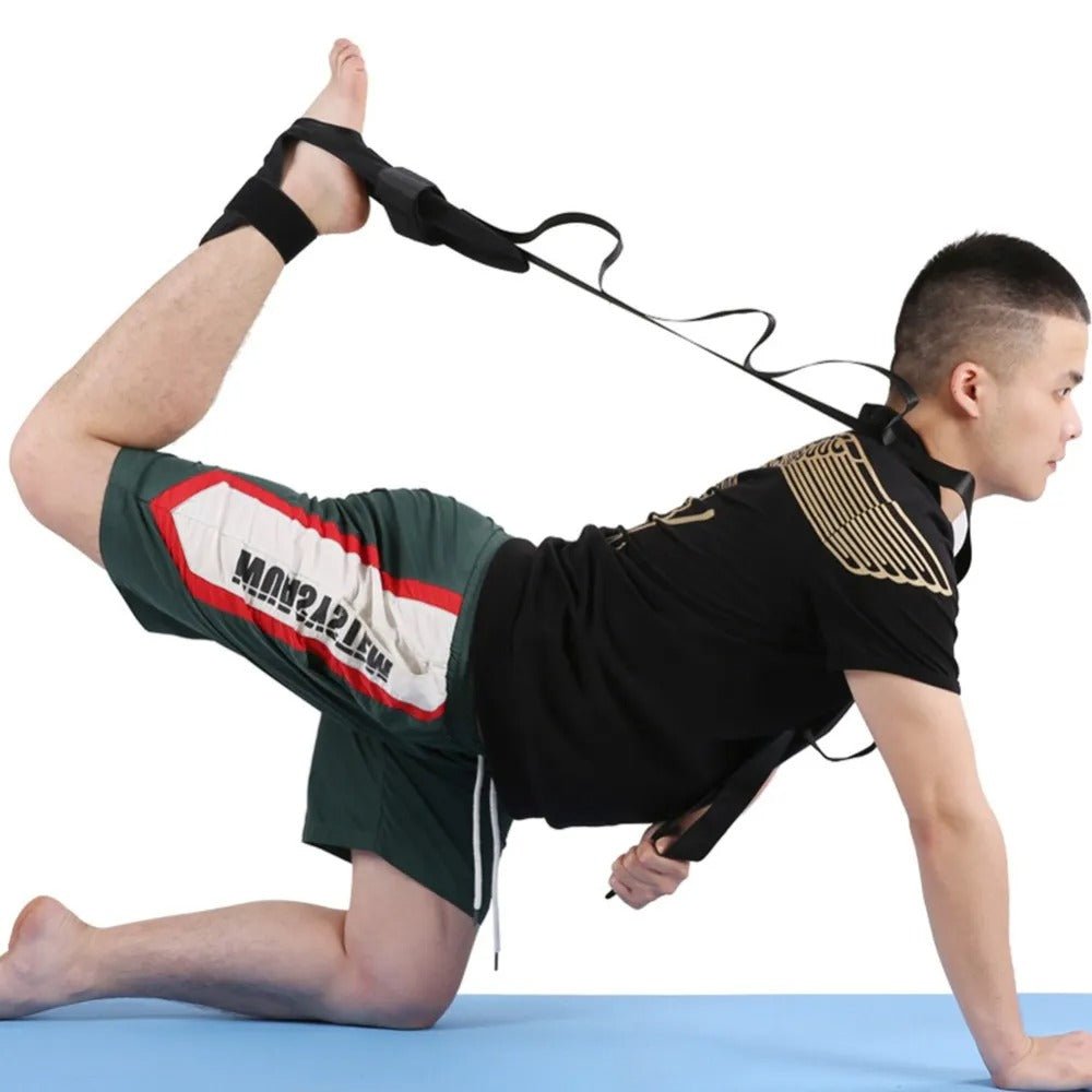 Yoga Flexibility Stretching Leg Stretcher Strap For Pain Relief