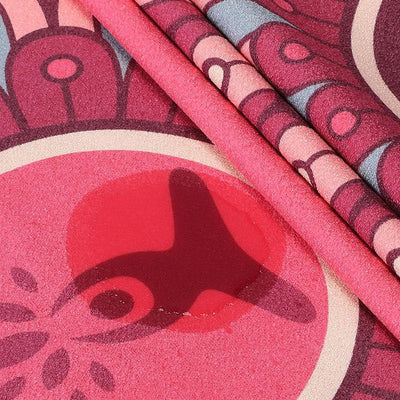 Yoga Mat With Correct Alignment Non Slip For Yoga Pilates Workouts