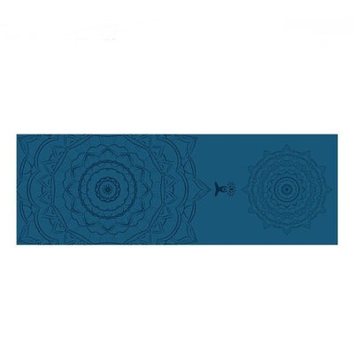 Yoga Mat With Correct Alignment Non Slip For Yoga Pilates Workouts
