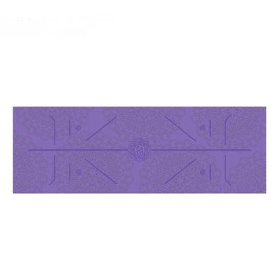 Yoga Mat With Correct Alignment Non Slip For Yoga Pilates Workouts