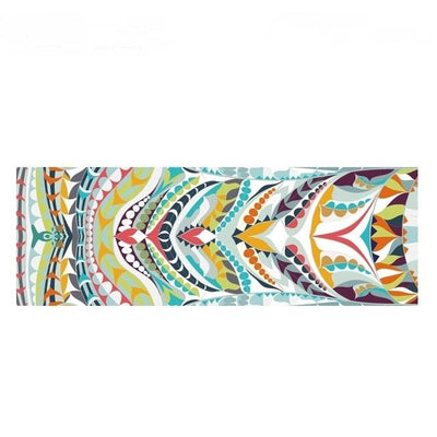 Yoga Mat With Correct Alignment Non Slip For Yoga Pilates Workouts