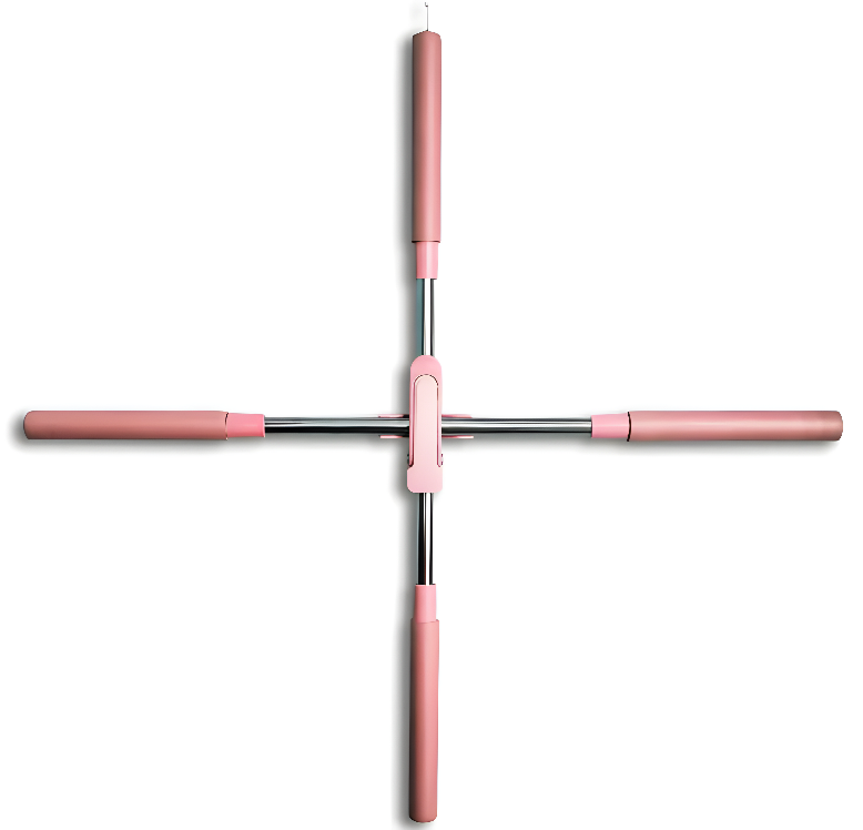 Posture Correction Pole For Improved Spine Alignment And Support
