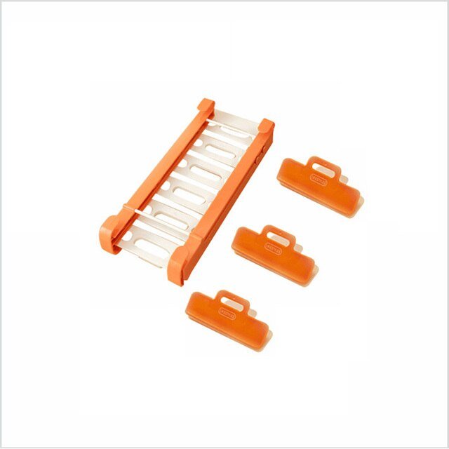 Ziplock Slideout Fridge Organizer Retractable Fresh Keeping Bag Holder
